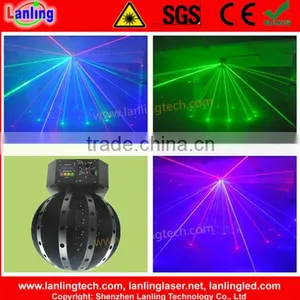 8.25W RGB Laser Spinning Rotation Moving Head Nightclub Disco Ball thumbnail-1