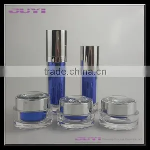 Acrylic Plastic Type and Skin Care Cream Use Double Wall Lotion Pump Cosmeitc Bottles thumbnail-2
