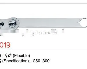 Chrome Slatwall Hanging Shelf Brackets thumbnail-2