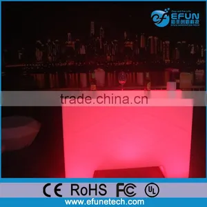 New Fashion Design Plastic Illuminated Rechargeable Bar Furniture Table,mini Led Electronic Counter thumbnail-2