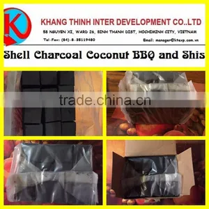 Shell Charcoal Coconut for BBQ and Shisha thumbnail-1