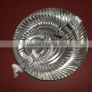 Wholesale Hot Selling Silver Laminated Paper Plates From India thumbnail-1