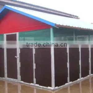 Durable Hot Dipped Galvaninzed Calf House , Calf Hutch /portable Houses for Cows thumbnail-2