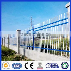 Galvanized Wrough Iron Fence in Dustrial thumbnail-1