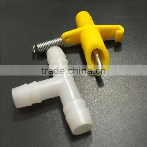 Wholesale Automatic PP&Stainless Steel Rabbit Nipple Drinker Waterer for Poultry Drinking thumbnail-2