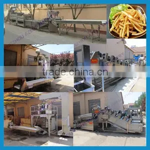 Full Automatic Frozen French Fries Maker/potato Chips Processing Machine thumbnail-6
