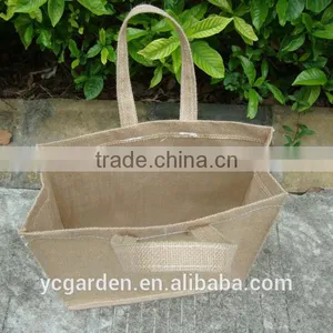 Hessian Jute Pop up Bag thumbnail-5