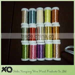 Mixed Color Beading Copper Wires Gold Plated Silver Wire thumbnail-1