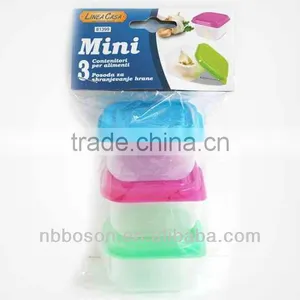 3pc Plastic Mini Container thumbnail-1