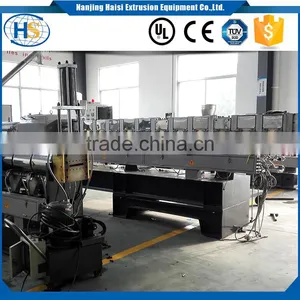 Small Stage Recycled Plastic Nylon Pelletizer Extruder Machine Line thumbnail-5