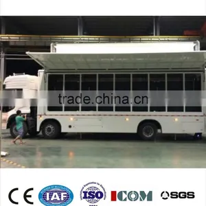 Dongfeng 8M ZQZ5123XTW MOBILE STAGE TRUCK for Road Show thumbnail-1