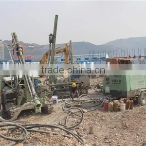 New Crawler Rotating Construction Drilling Rig With Overseas Service Provided thumbnail-2