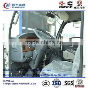 Dongfeng 4*2 Type 120hp 8 Ton Road Sweeper Truck thumbnail-5
