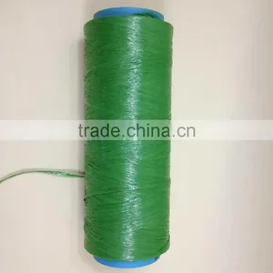 PE/PP 6000dtex Fibrillated Synthetic/Artificial Grass Yarn for Tennis thumbnail-2