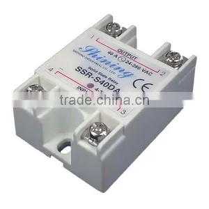 SSR-S40DA Dc to Ac SSR Solid State Relay With Protective Cover thumbnail-1