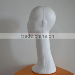 18" Female Styrofoam Head Model Wig Hair Hats Caps Glasses Long Neck Display Manequim Mannequin Manikin Head For Wigs thumbnail-6