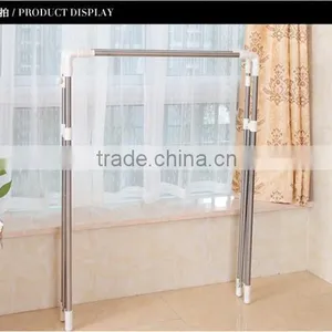 Vivinature New Design Double Pole Clothes Rack and Blanket Rack With Heavy Loading thumbnail-3