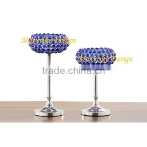 Votive Candle Holder,Crystal Votive Holder,Diamond Crystal T-Light Candle Holder/Wedding Gift Set/2013 Promotional Gift Items thumbnail-3