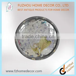 Round Shape Large Metal Picture Frames With Glass Printing thumbnail-4