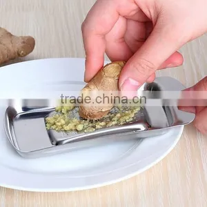 Cy288 Ginger Garlic Hard Cheese Grinder Stainless Steel Grater Shredder Press Crusher Chopper Tool thumbnail-1
