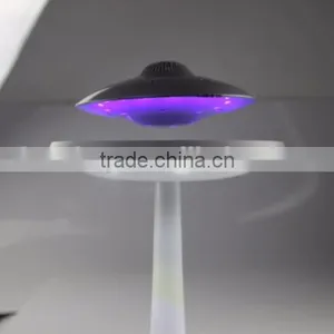 Magnetic Floating Levitation Bluetooth Loudspeaker Box With Led Light, Wireless Flying Saucer Shape Glowing Voice Box thumbnail-6