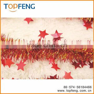 Christmas Tinsel With Five Point Star/stage Decoration for Festival/ornament Christmas thumbnail-4