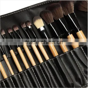 24 Pcs/Pro Cosmetic Makeup Brush Set Wooden Toiletry Kit Best Sale thumbnail-1