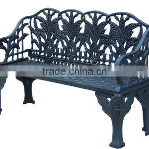 Trade Assurance Outdoor Bench Chair Cast Iron Park Bench Supplier thumbnail-1