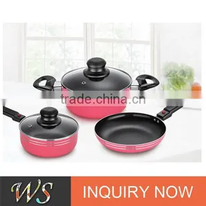 WS-DA242 3 Piece Non-stick Cookware Set thumbnail-1