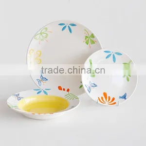 18pcs Ceramic Dinnerware Set With Handpainting thumbnail-1
