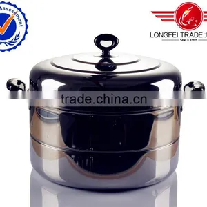 2014 Hot Selling Stainless Steel Steamer Pot thumbnail-1