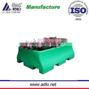 High Quality Outdoor Large Metal Rectangular Flower Planter thumbnail-1