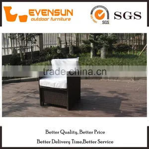 Classic Type Club Wicker Set Rattan Table And Chair Furniture thumbnail-5