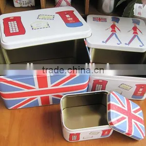 Custom Printed Popcorn Packaging Can Manufacturer Candy Cake Container Biscuit Canister Metal Box For Cookie Tin Can thumbnail-3