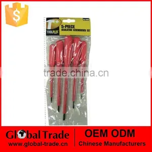 T0338 5Pc Slotted Phillips Screwdriver Set thumbnail-1