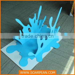 Wholesale Custom Shape Nice Decorative Pvc Water Splash thumbnail-5