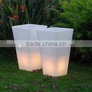 40*40*70cm LED Glowing Plant Flower Pot Design for Garden / Hotel / Event Decoration thumbnail-1