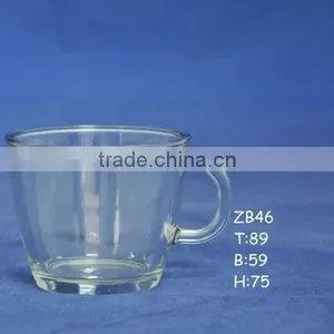 Promotional Gift Tableware Advanced Glass Coffee Mug thumbnail-1
