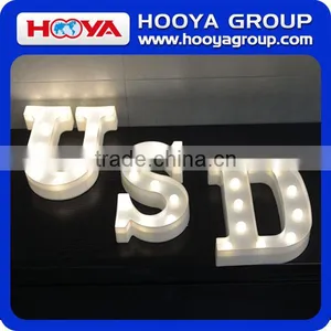 DIY Assembly Letter of USD Light Marquee Led Light thumbnail-1