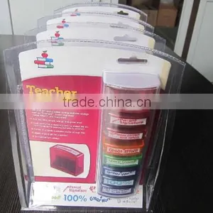 2016 Good Quality and Competitive Price Teacher Stamp Set/8pcs Stamp Set /student Stamp Set thumbnail-3