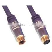 Moulded S-VHS Plug to S-VHS Jack Assembled Audio/Video Cable thumbnail-1
