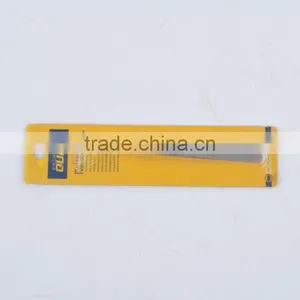 Wide Head Stainless Steel Tweezers 125mm Tweezers thumbnail-2