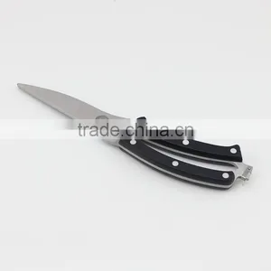 High Quality And Best Handle Feeling Kitchen Scissors Spring Loaded Kitchen Shears Professional Poultry Shears With Locking Clip thumbnail-5
