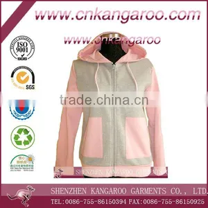 Ladies' 65%polyester 35%cotton Fleece Long Sleeve Sweatshirt thumbnail-1