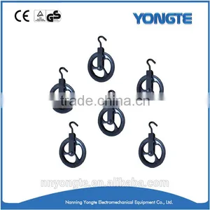 High Quality Wire Rope Cast Iron Block / Black Pulley Block thumbnail-6
