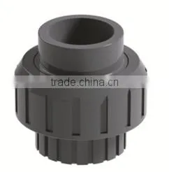 HIGH QUANLITY UNION OF PVC GB INDUSTRIAL PRESSURE PIPES & FITTINGS FOR WATER SUPPLY thumbnail-1