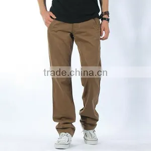 Custom Big Size 100% Cotton Work Trousers Loose Mens Khaki Drill Cargo Work Pants thumbnail-3
