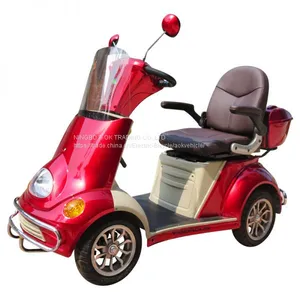 500W Ewheels Adult Electric Scooter , 4 Wheels Electric Scooter With Windshield thumbnail-1