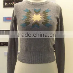 Cilia04,jarquard Pattern L/s Pullover thumbnail-1