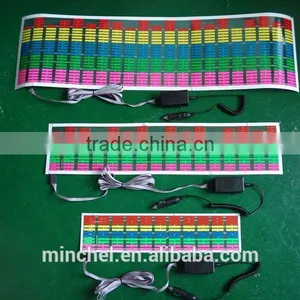 New Design Equalizer EL Car Sticker(CE, RoHS, Factory Price, Good Quality, Long Life) thumbnail-1